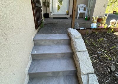 Dépose vieux carrelage et parement mural