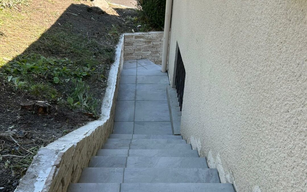 Réfection escalier