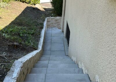 Réfection escalier